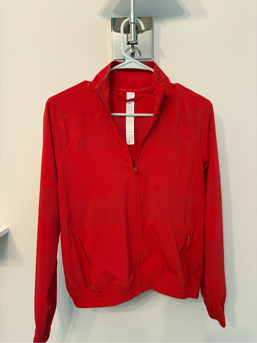 lululemon athletica Red Women's Zip athletic Jacket